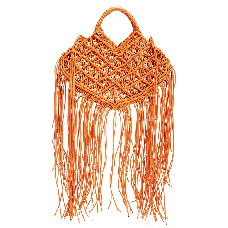 Interior Design Bali - Bohemian Rope Tassel Women Handbag Handmade