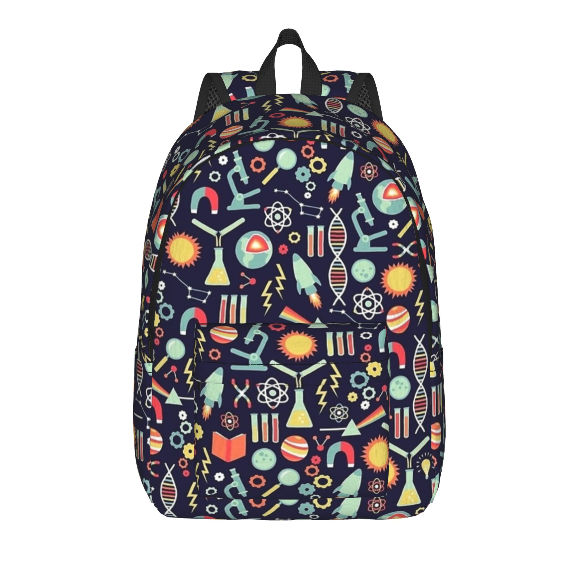 Interior Design Lab - Chemistry Lab Science Equipment Pattern Backpack