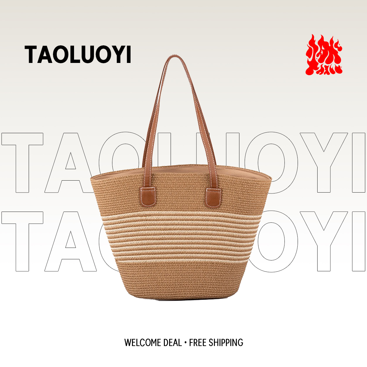 Interior Design Bali - Women's Large Capacity Shoulder Bag Summer