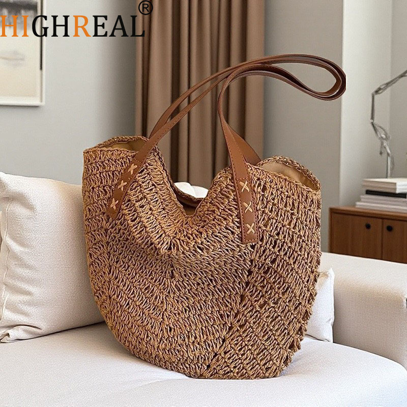 Interior Design Bali - Women's Large Capacity Shoulder Bag Summer