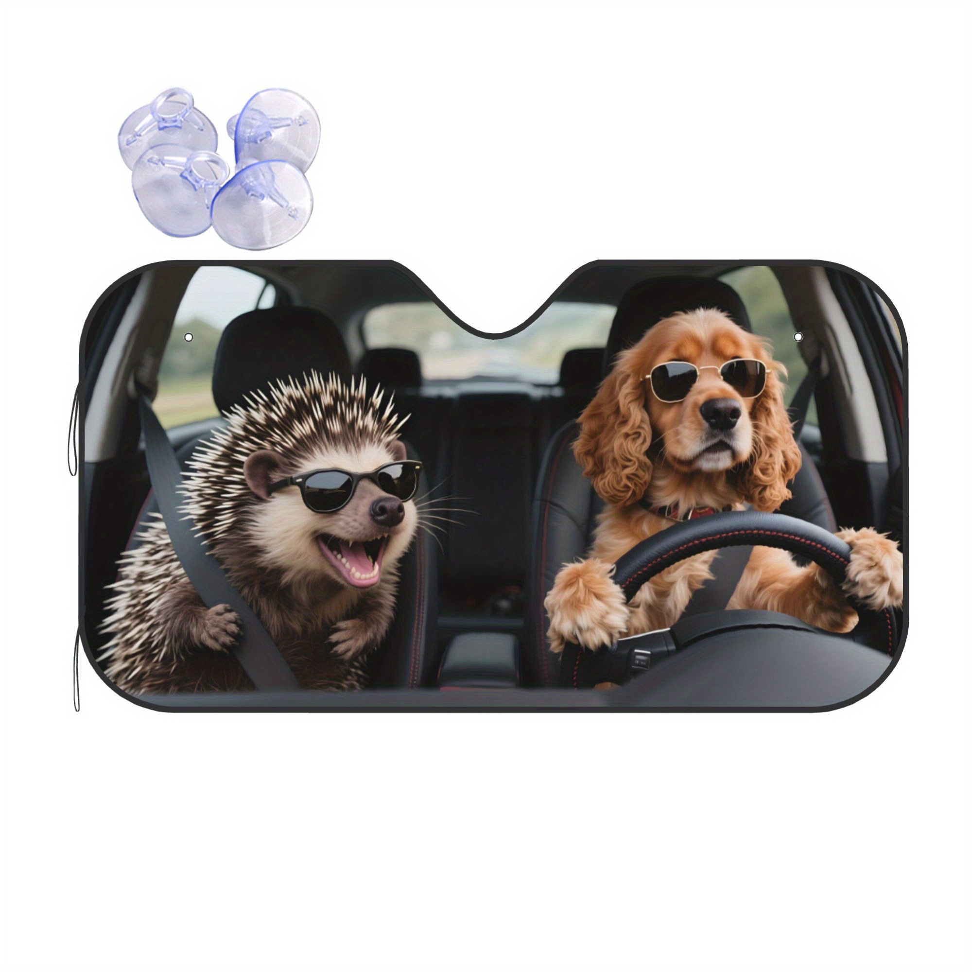 1pc Design Name Themed Car Sun - Interior Design Name recension och pris