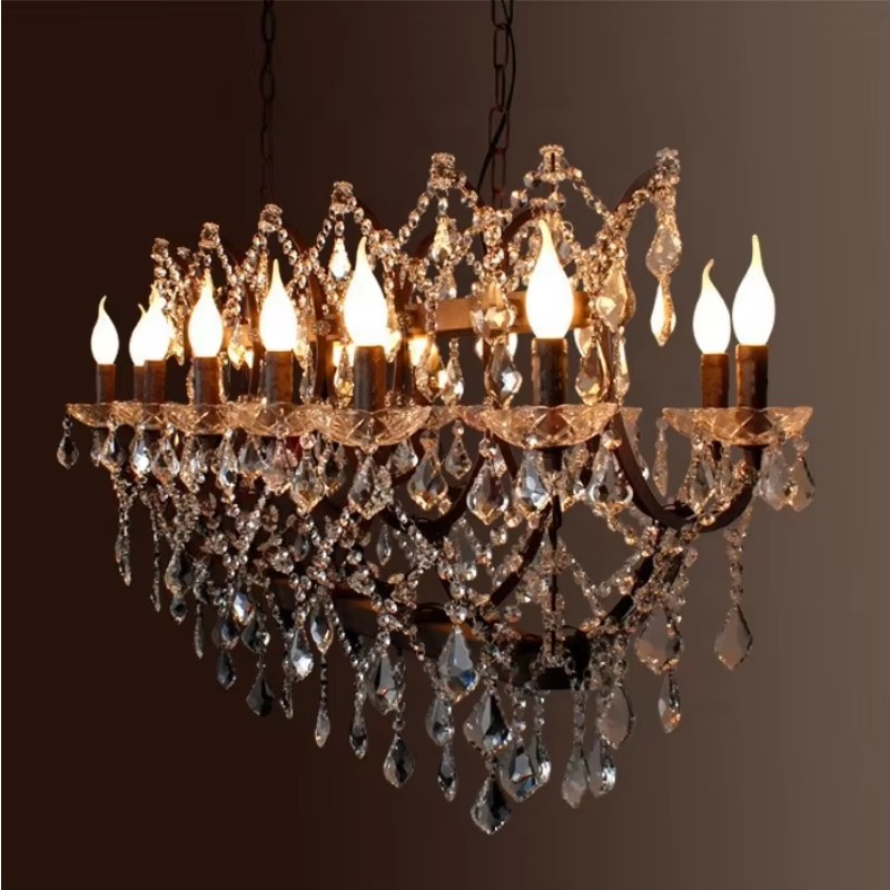 Crystal Chandelier Chandelier  - Interior Design Industrial Style recension och pris