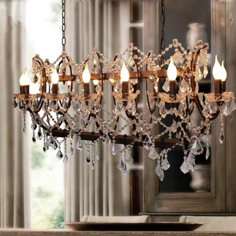 Crystal Chandelier Chandelier  - Interior Design Industrial Style recension och pris