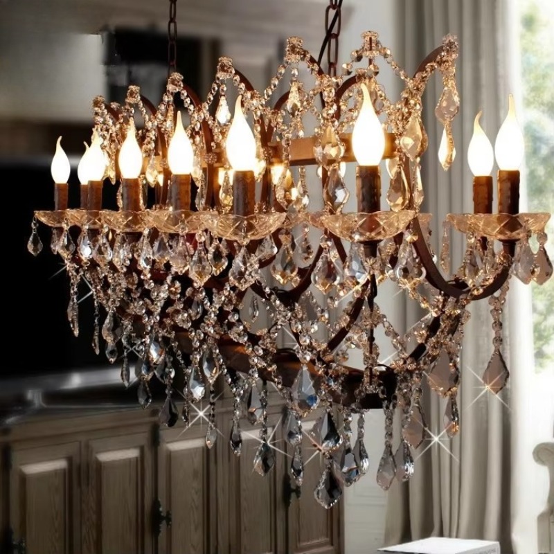 Crystal Chandelier Chandelier  - Interior Design Industrial Style recension och pris