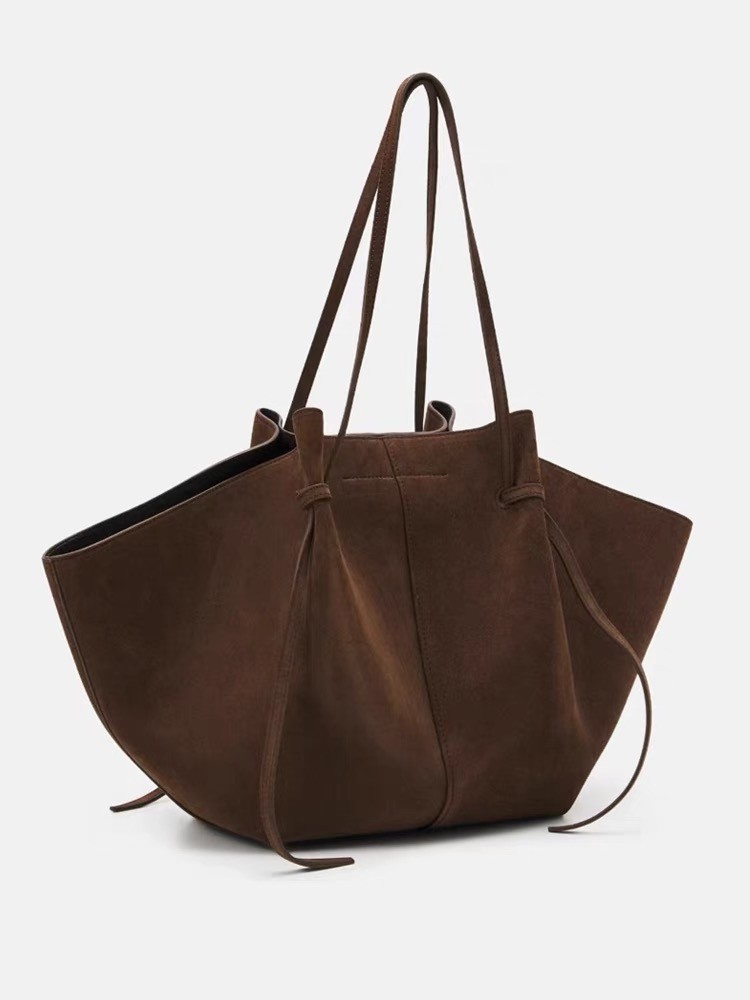 Faux Suede Tote Bags For Women - Interior Design Name recension och pris
