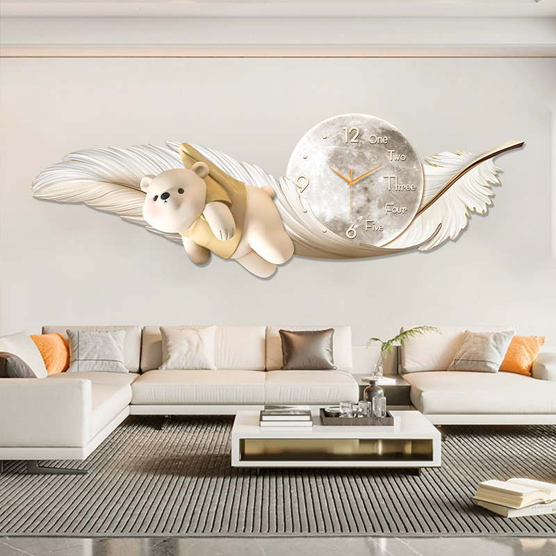 Luxury Large Wall Clock Temper - Interior Design Living Room And Kitchen recension och pris