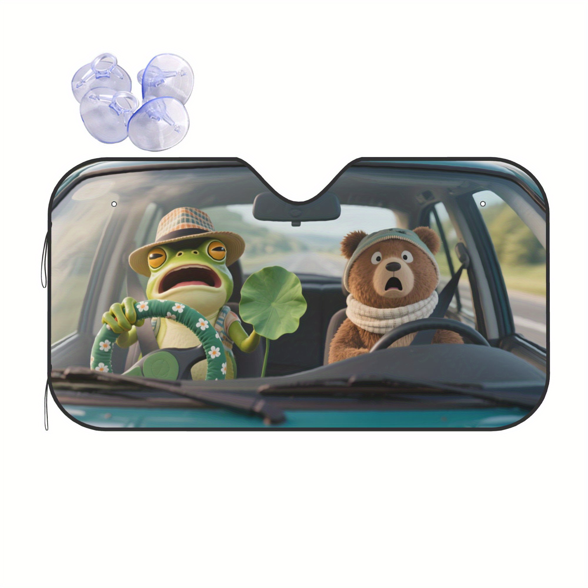 1pc Design Name Themed Car Sun - Interior Design Name recension och pris