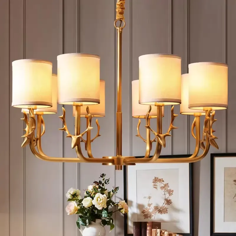 Copper Chandelier for Living R - Interior Design Living Room And Kitchen recension och pris