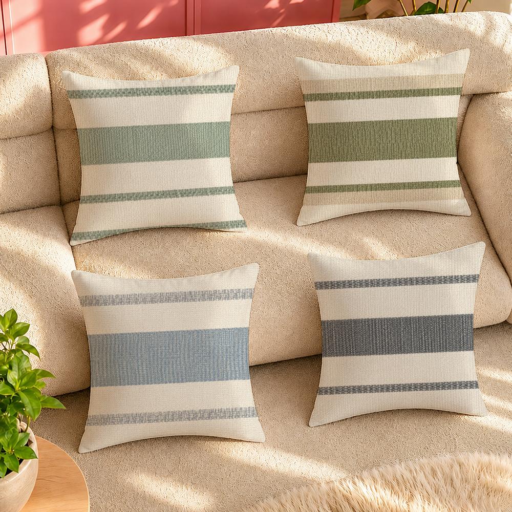 Natural Stripe Texture Art Cus - Textured Throw Natural recension och pris