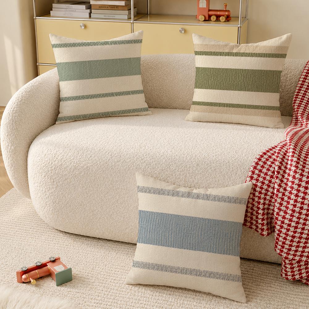 Natural Stripe Texture Art Cus - Textured Throw Natural recension och pris