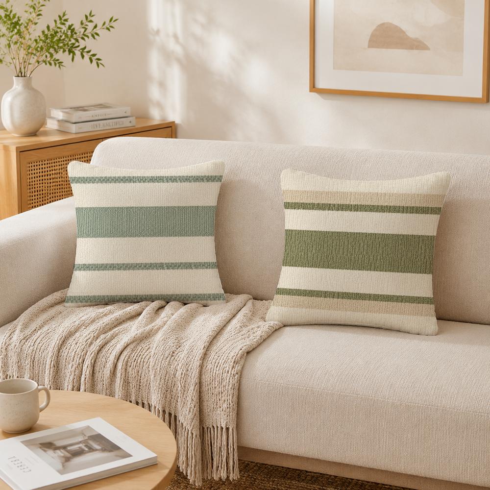 Natural Stripe Texture Art Cus - Textured Throw Natural recension och pris