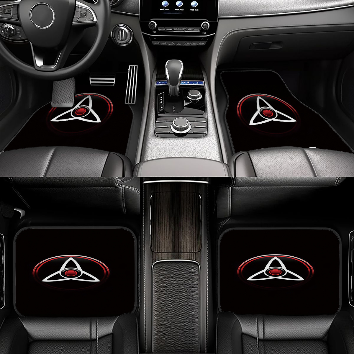 4pcs Name/Text Car Mats With P - Interior Design Name recension och pris