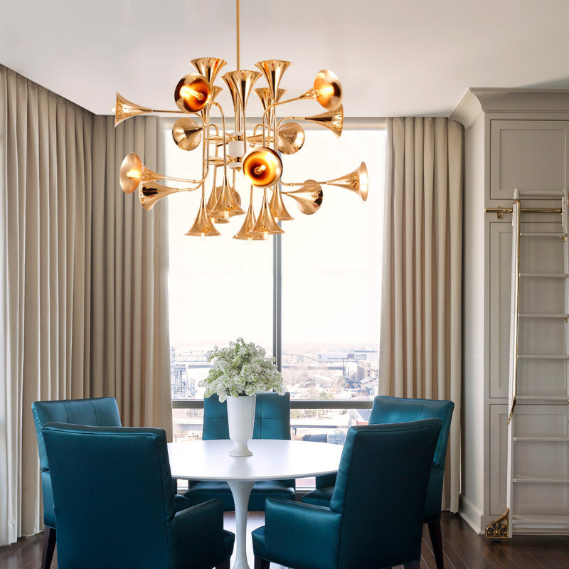 Nordic Trumpet Pendant Lamp fo - Interior Design Living Room And Kitchen recension och pris