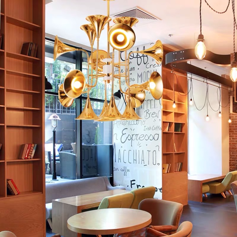 Nordic Trumpet Pendant Lamp fo - Interior Design Living Room And Kitchen recension och pris