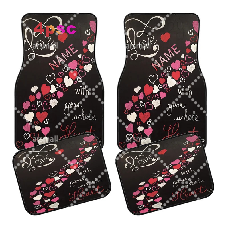 4pcs Customizable Name Car Flo - Interior Design Name recension och pris