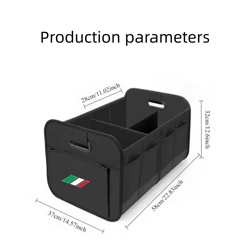 Italian Tri-Color Car Trunk Po - Interior Design Zoning recension och pris