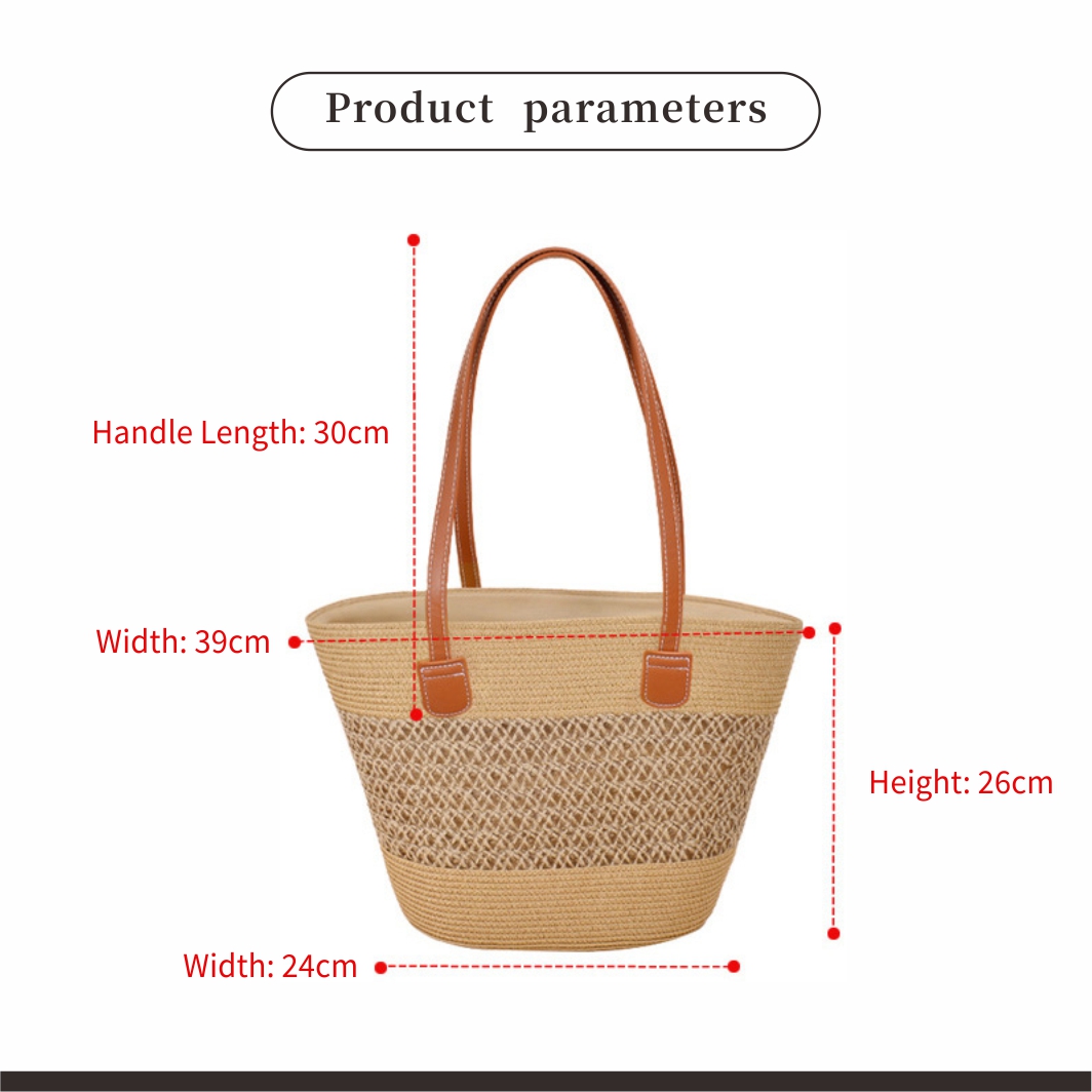 Straw Woven Basket Handbag Wom - Interior Design Bali recension och pris
