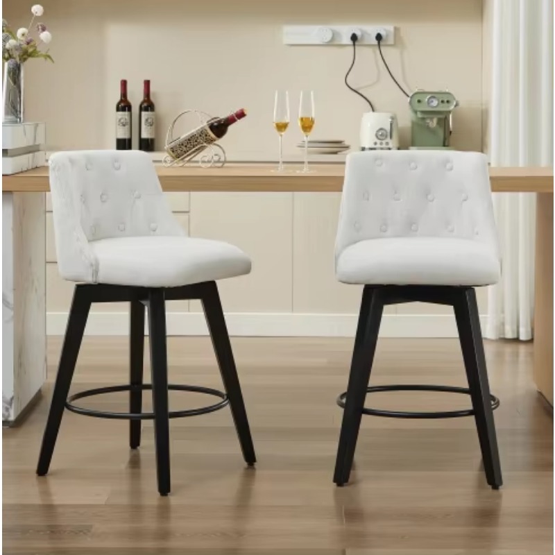Modern style fabric bar stool  - Interior Design Living Room And Kitchen recension och pris